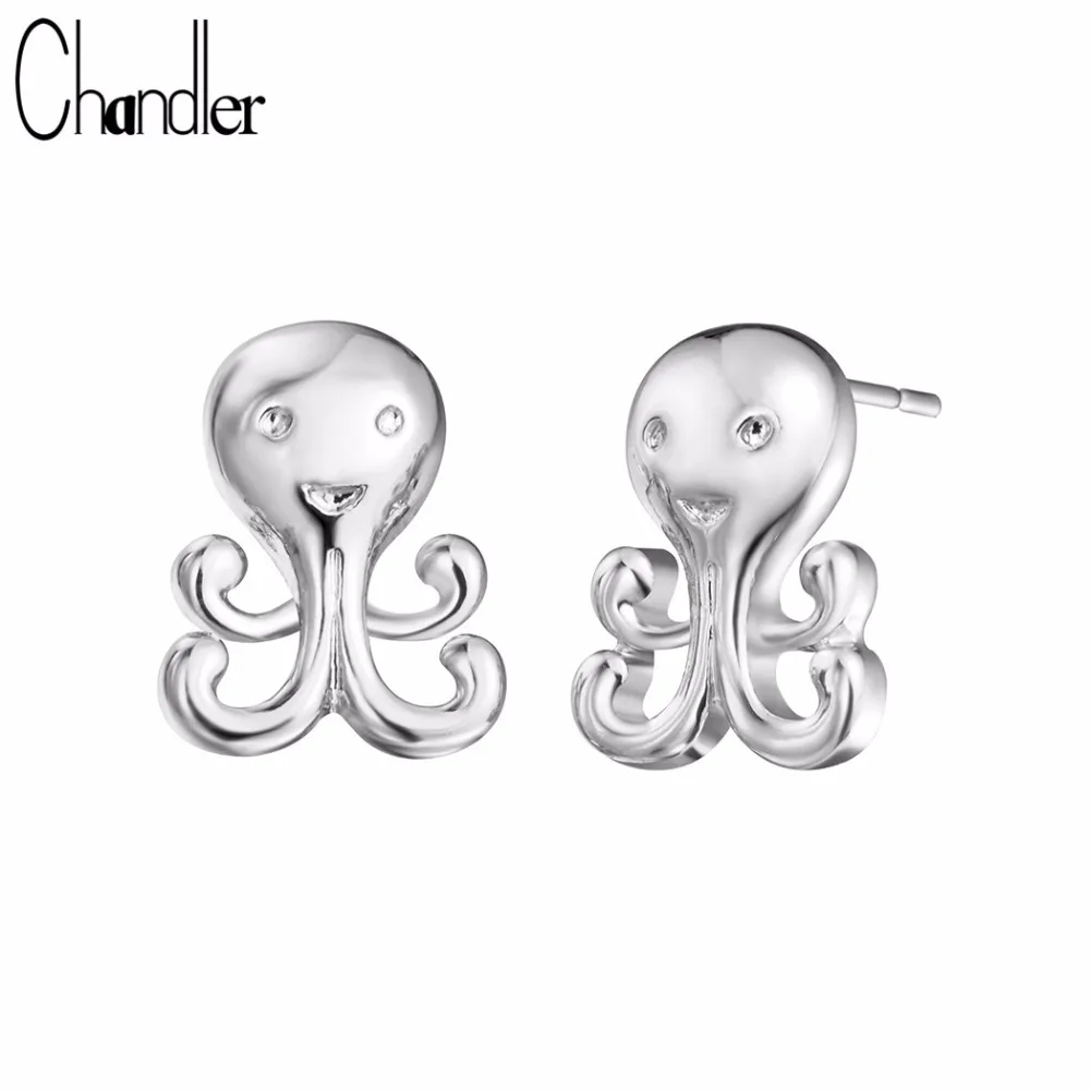 Женские серьги гвоздики осьминог в стиле хип хоп|stud earrings|stud earrings for womenearrings women |