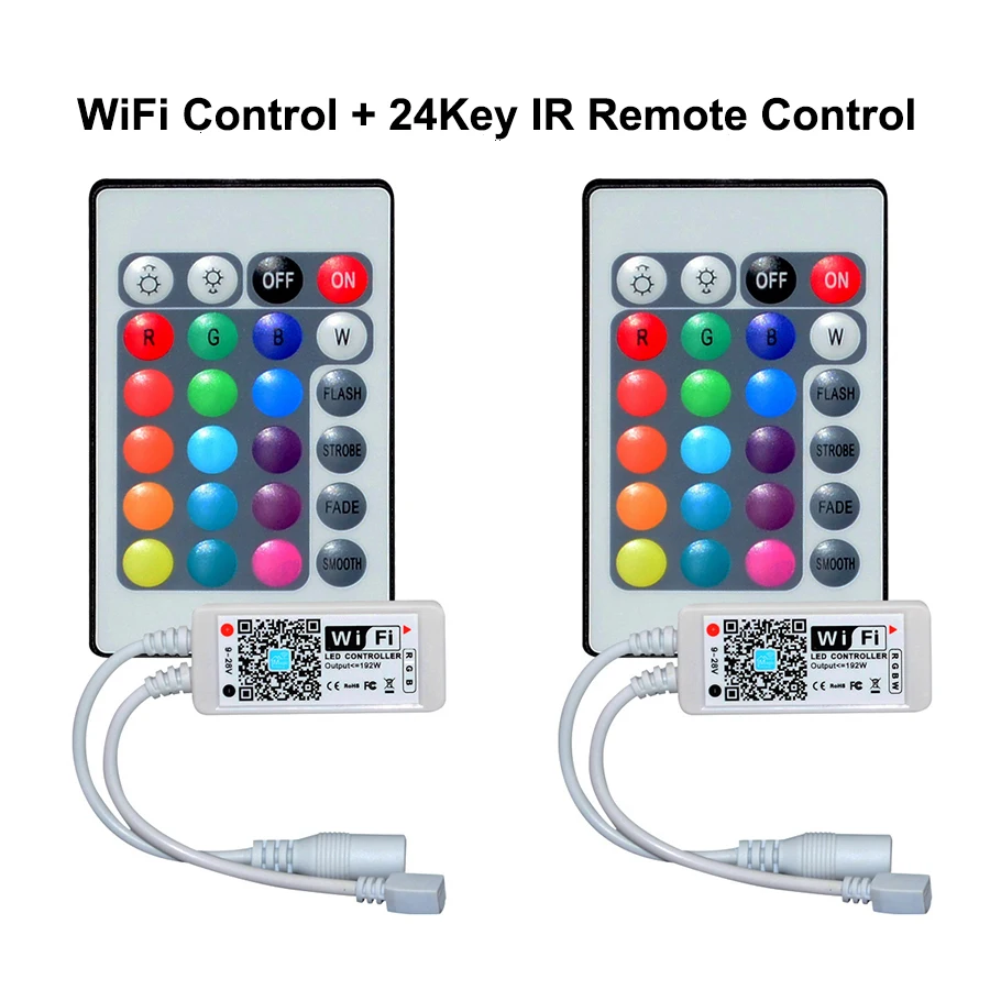 DC12V мини смарт 21 ключ RF пульт дистанционного управления RGB RGBW WiFi Музыка LED