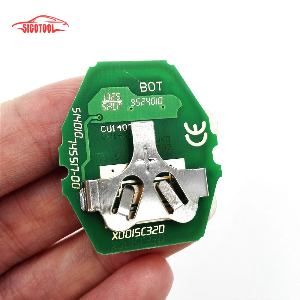 Пульт дистанционного управления для автомобиля 3 кнопки 433 МГц BMW X3 X5 E38 E39 E46