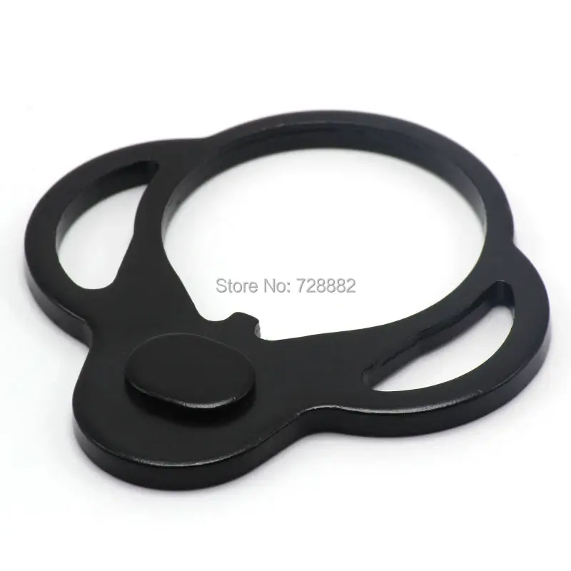 

Single Point End Plate Dual Loop Sling Adapter Right/Left Handed Mount Hunting Accessories