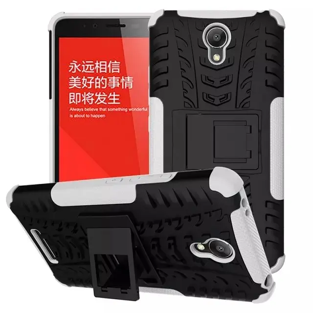 Fundas Carcasas Capinhas For Xiaomi Redmi Note 2 Cell Phone Cases Stander Back Cover Luxury Armor Hybrid Stand Case |