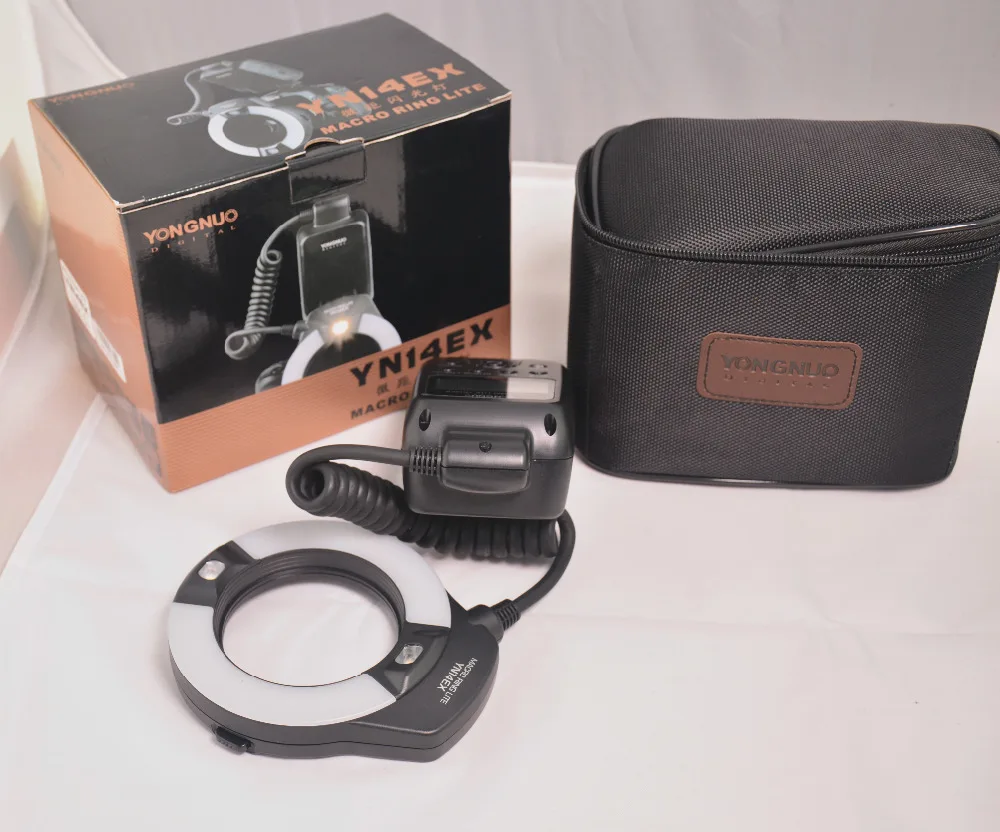 YONGNUO TTL Macro Ring Lite вспышки Speedlite свет для Canon 5ds 5dsr 760d 5D Mark III 7D 60D 70D 700D 650D 600D |