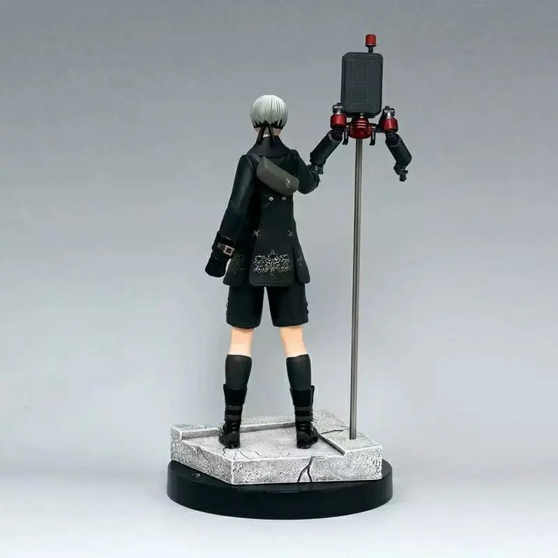 Кукла NieR Automata 9S 15 см мультяшная аниме экшн фигурка из ПВХ Коллекционные Фигурки