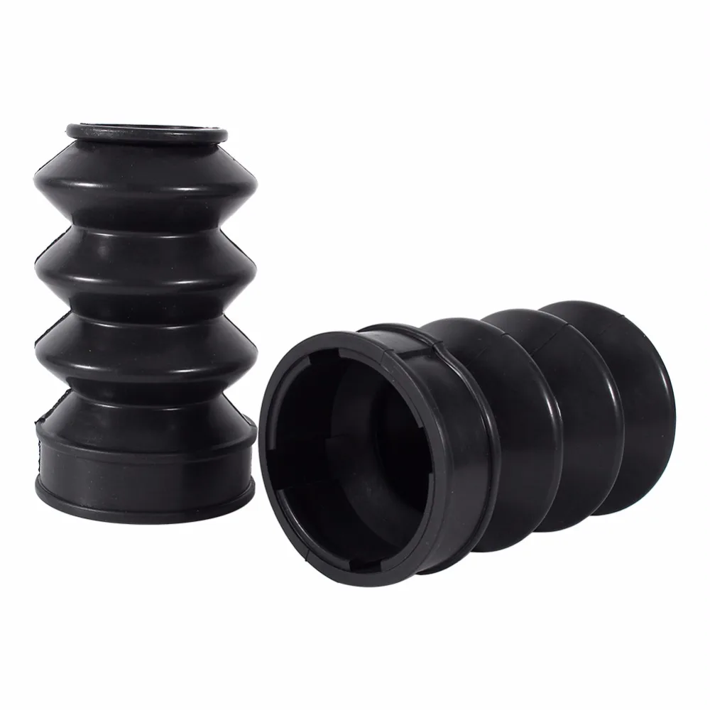 1 Pair 39mm Rubber Fork Cover Car Motorcycle Gaiters Gators Boots For Sportster Dyna FX XL 883 Shock | Автомобили и мотоциклы