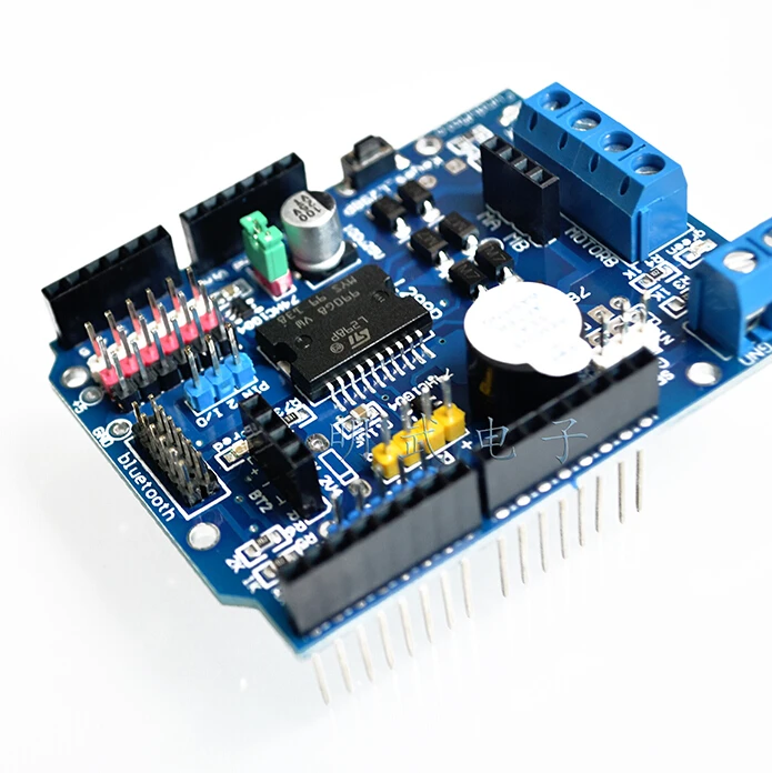 5 шт./лот L298P моторный привод для arduino | Электронные компоненты и принадлежности
