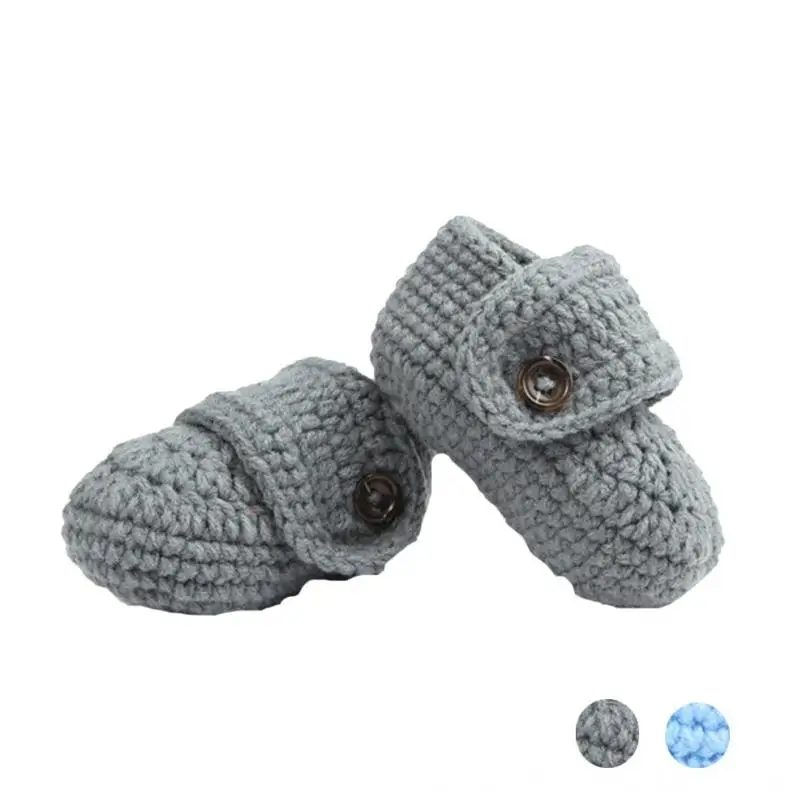 

LONSANT 2018 Crib Crochet Casual Baby Handmade Knit Sock Infant Shoes E1120
