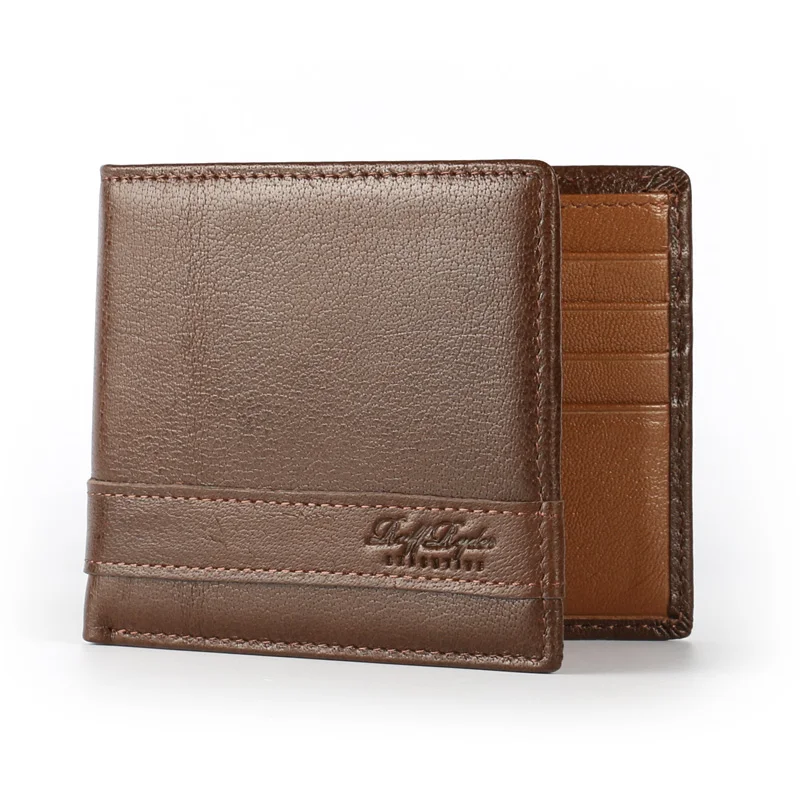 Лидер продаж! Высококачественный модный мужской кошелек из натуральной кожи с