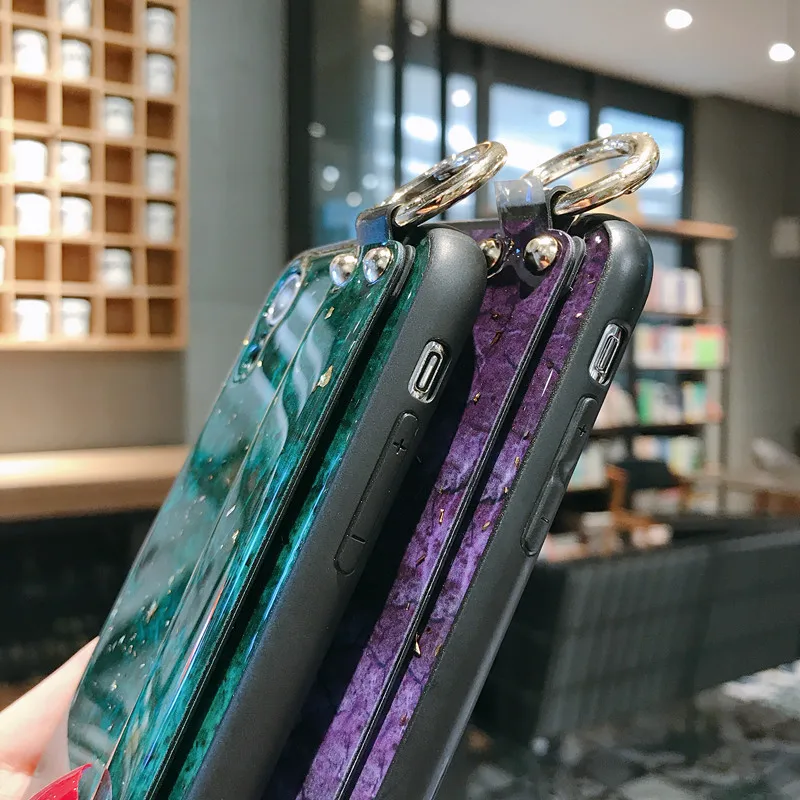 Роскошный чехол Marmer Voor iPhone X XS Max XR 7 8 6 s Plus мягкий силиконовый из ТПУ для huawei Honor 10 V20