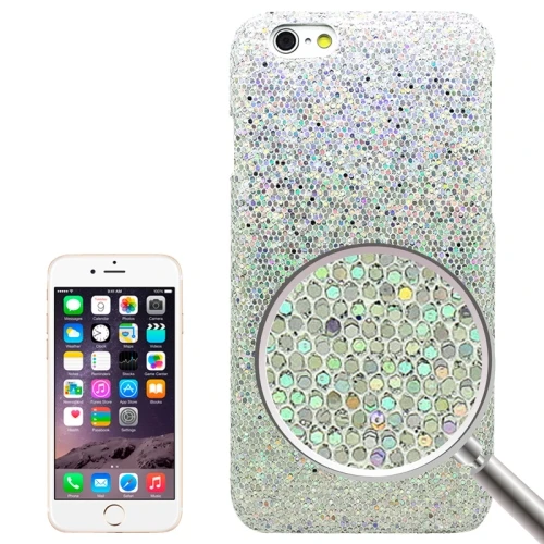 Мода Блеск Кожи Телефон Случаях Для Apple iPhone 6 с игристое жесткий ПК Пластика