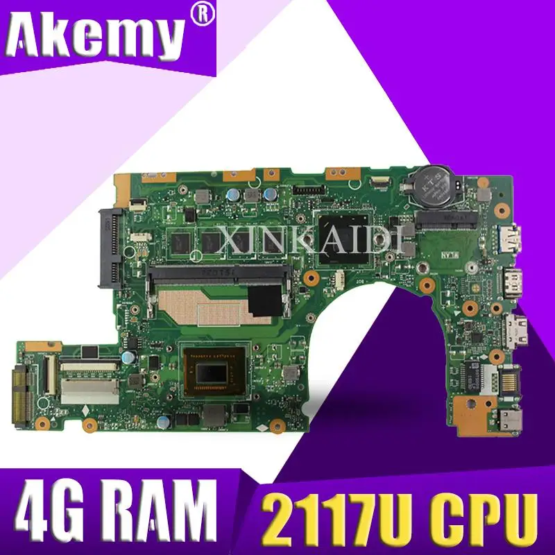 Akemy S400CA материнская плата для ноутбука ASUS S500CA S400C S500C S400 S500 протестированная