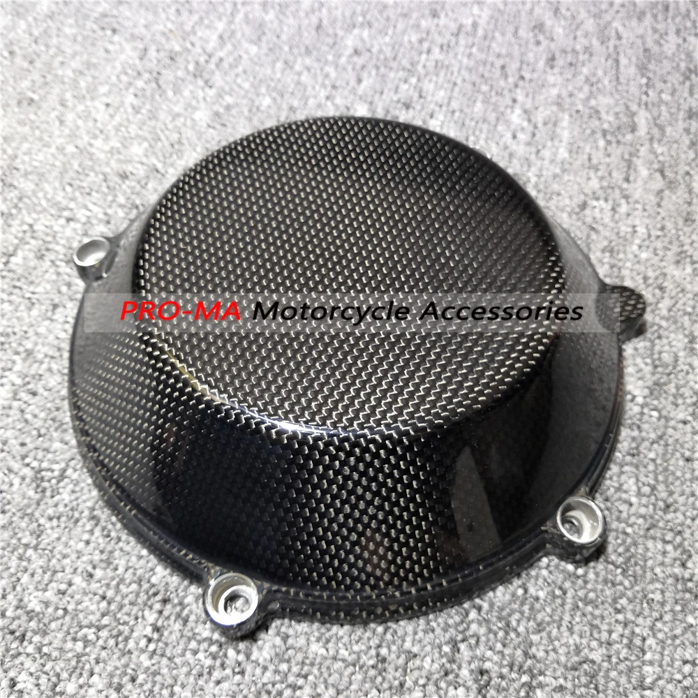 

Motorcycle Engine cover/Dry Clutch cover in carbon fiber For Ducati 848 1098 1198 749 999 Monster Plain glossy weave