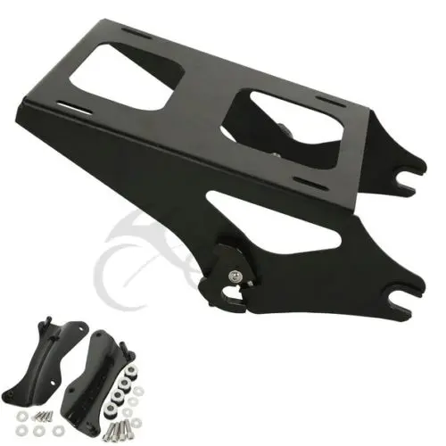 4 точечный стыковочный механизм Двухместный багажный стеллаж для Harley Touring 2014