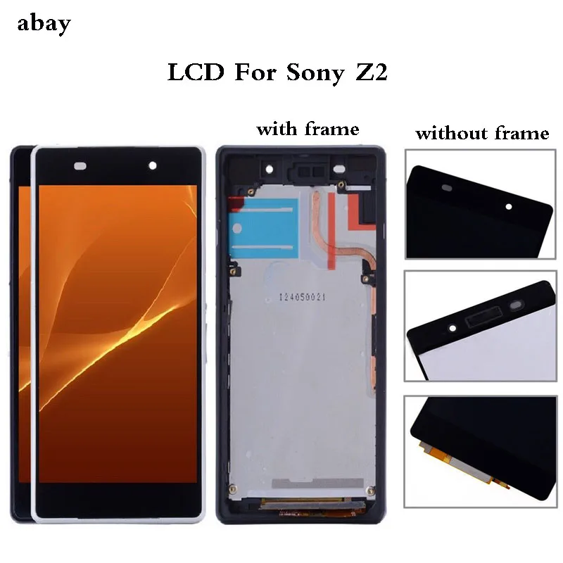 ЖК дисплей 5 2 дюйма для SONY Xperia Z2 сменный дигитайзер сенсорного экрана в сборе D6502