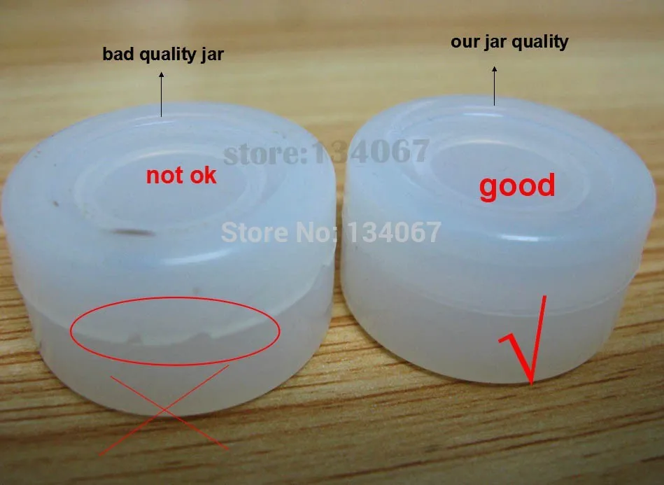 Kitновее 5 мл герметичная без запаха медицинская силиконовая банка для травы