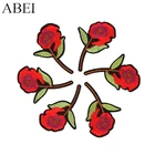 10 шт.лот нашивки для шитья одежды, наклейки с цветочной вышивкой сделай сам, аппликации из железа, Значки для джинсов, нашивки ручной работы, ремесло