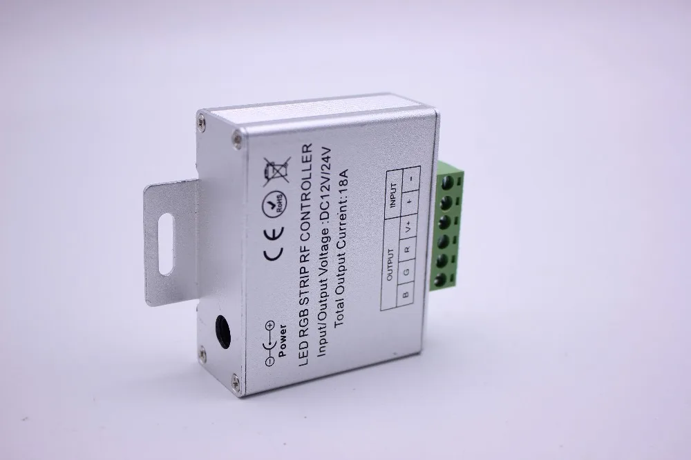 5 клавиш 18A беспроводной 2,4G RF дистанционный сенсорный rgb светодиодный контроллер панель RGB пульт дистанционного управления DC 12-24V для 5050 2835 RGB полосы
