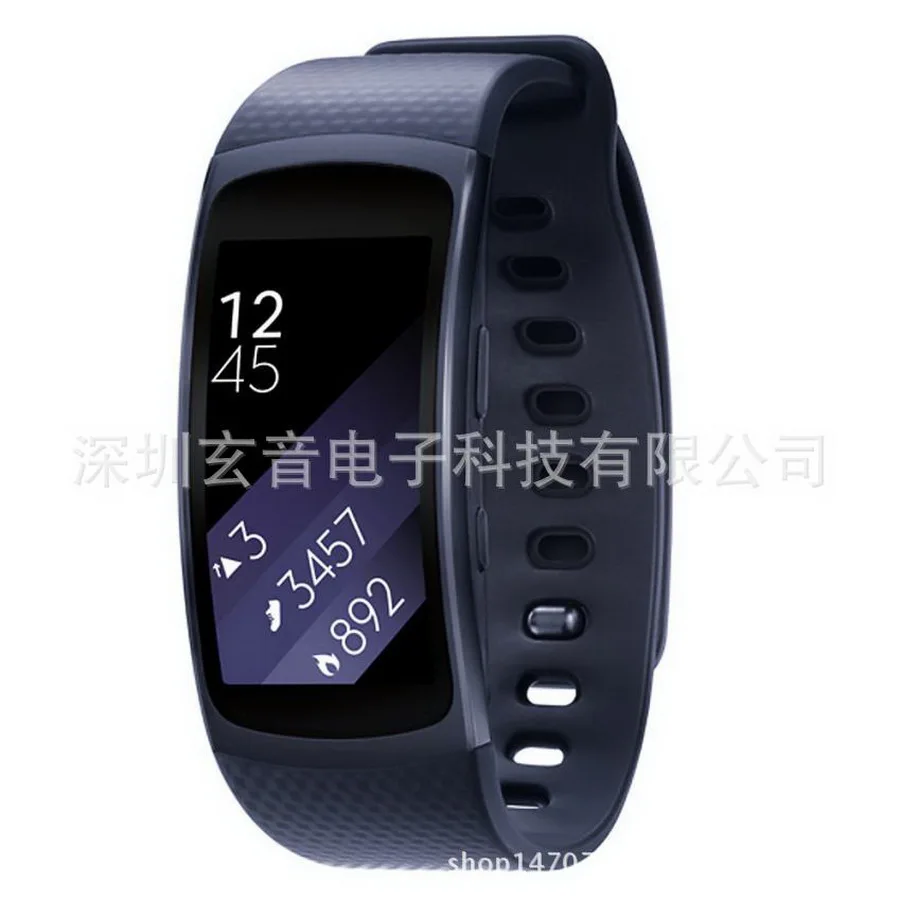100 шт L/S сменный Браслет для Samsung Gear Fit 2 Band роскошный силиконовый ремешок часов SM