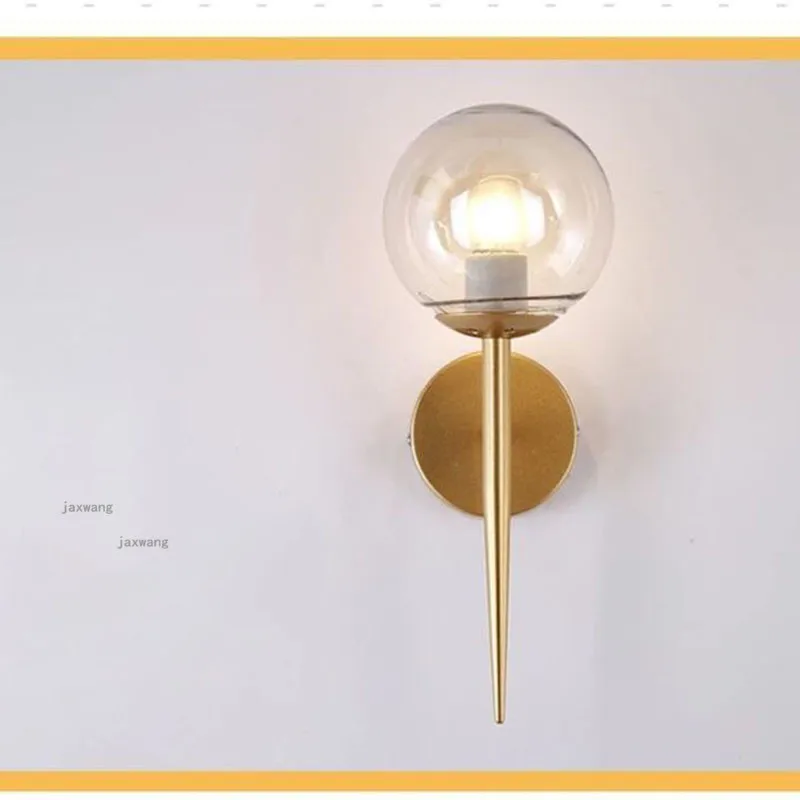 Современный Железный светодиодный светильник настенная лампа для гостиной