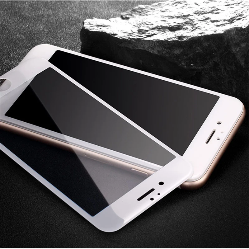 Изогнутое закаленное стекло Gourde 5D для iphone 11 Pro XR XS MAX 7 защита экрана с полным