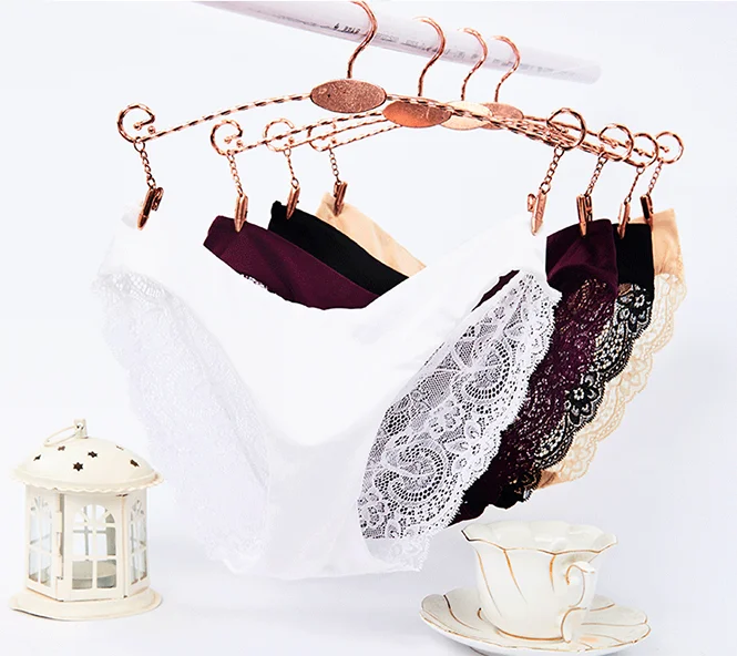 Сексуальные цветочные кружевные прозрачные трусы женские трусики низкая талия