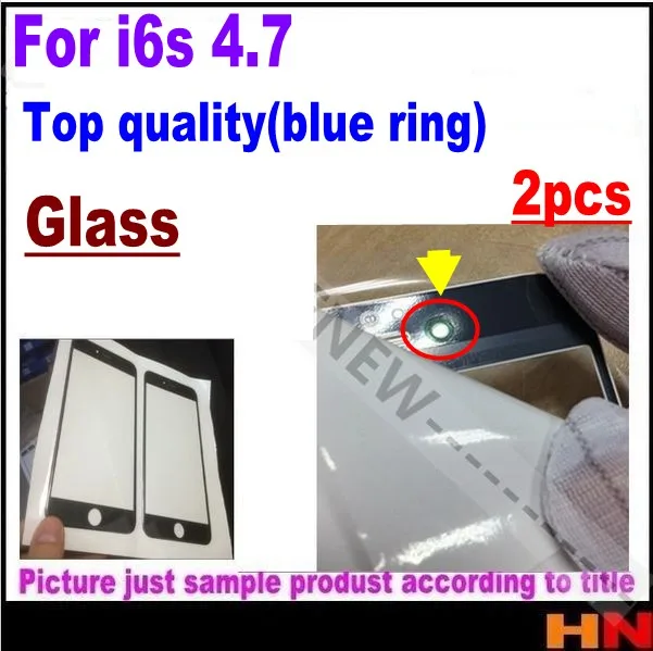 2 шт. переднее Сенсорное стекло для iphone 6s 4 7 дюйма | Мобильные телефоны и
