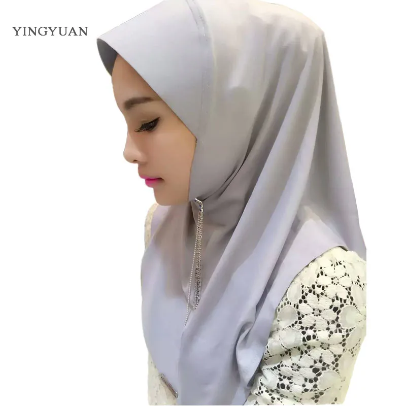 

TJ47 new easy wear muslim hijabs scarf of women high quantity ladies scarves showl(no brooch )