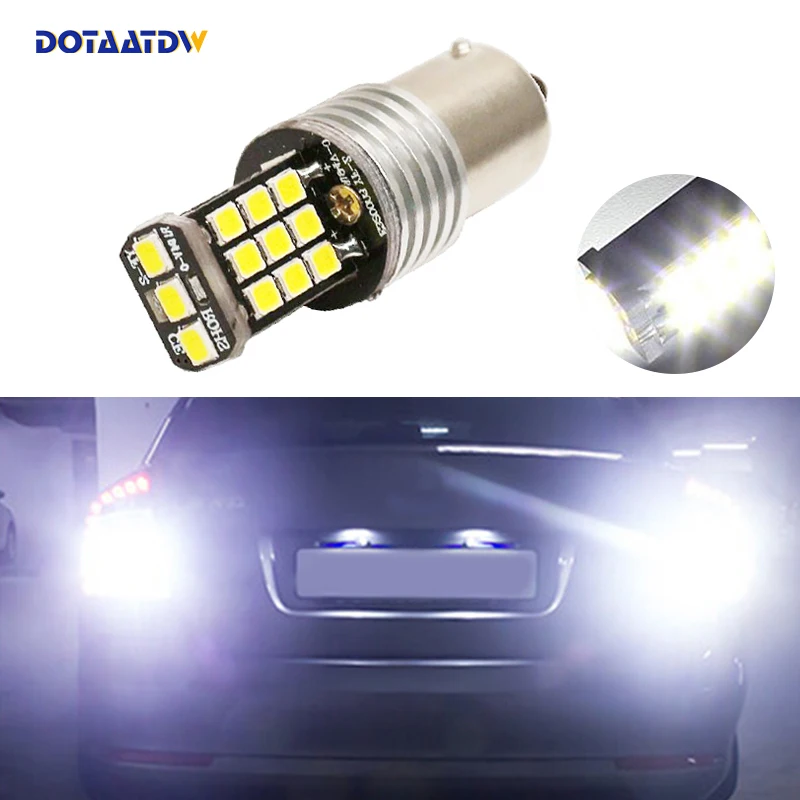 DOTAATDW 1x1156 светодиодный Canbus резервная копия светильник лампа для Skoda Fabia Praktik