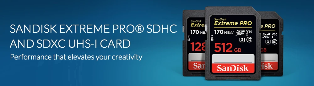 Двойной Флеш-накопитель SanDisk Extreme Pro карты памяти sd карты 128 Гб 64 ГБ 512 ГБ 256 Гб скорость передачи данных до 95 МБ/с. карты памяти sd 32 Гб Class10 U3 4K для Камера