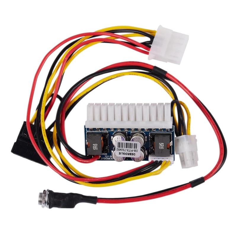 DC 12V 250W 24Pin переключатель Pico ATX PSU Авто Mini ITX В блок питания|Источники питания| |