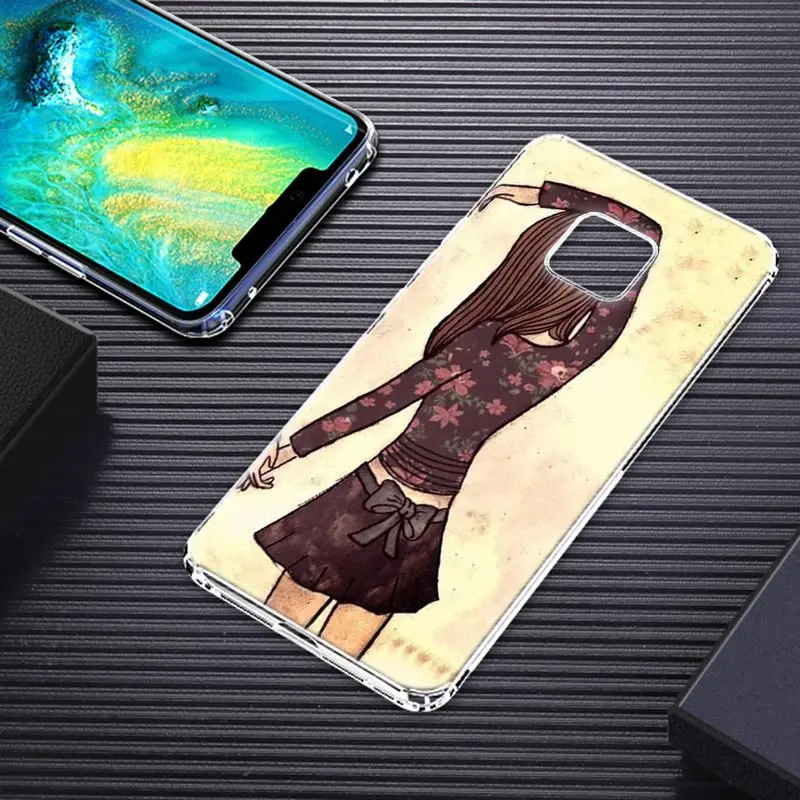 Мягкий силиконовый чехол для телефона Huawei Mate 10 20 Lite Pro Enjoy 9S Y9 Y7 Y6 Y5 2019 2018 2017 |