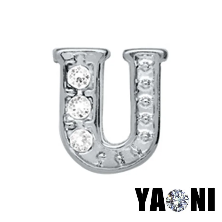 26 букв подвески сделай сам искусственный алфавит Плавающие Подвески для