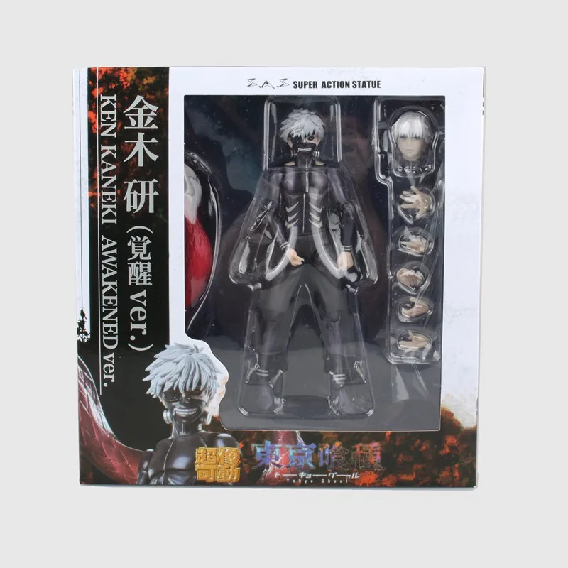 2017 аниме Токийский Гуль канеки Кен ПВХ Фигурки Модель игрушки мультфильм