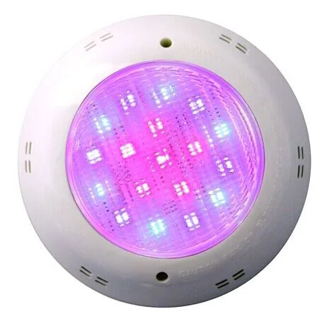 В Европу IP68 поверхностного монтажа цветная(rgb) светодиодная подсветка для бассейна из 54 Вт 12 В led прожектор 10 шт./лот для плавательных бассейнов