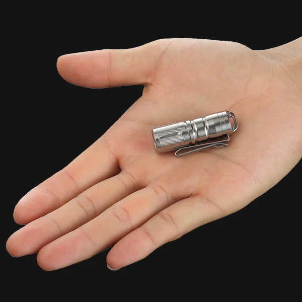 Jetbeam MINI-1 MINI-TI брелок фонарик XP-G2 светодиодный-130 люмен(есть аккумулятор 10180) EDC/Спорт на открытом воздухе/коллекционный фонарь