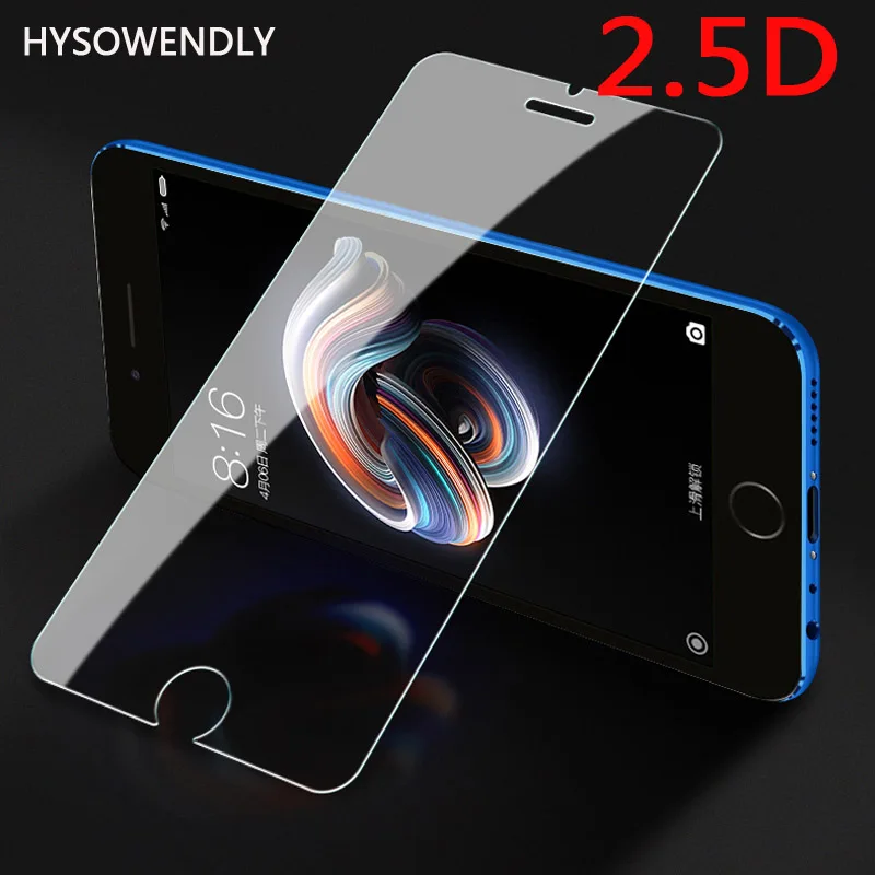 2 шт. 0 3 мм 2.5D ультра закаленное стекло Защита экрана для iPhone X XR XS Max 8 7 6 6s Plus 5 HD