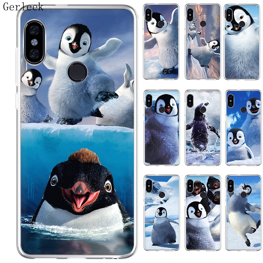 Жесткий чехол Desxz Arctic Penguin для Redmi Note 7 6 Pro 6A 5A 5 Plus 4X 4A GO S2|Чехлы-накладки| |