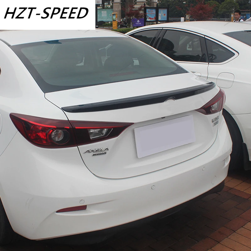 Для MAZDA 3 AXELA ABS задний спойлер для MAZDA