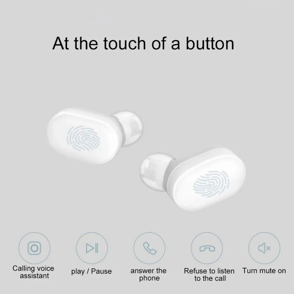 Оригинальные Xiaomi AirDot Bluetooth наушники Молодежная версия мини беспроводные наушники Bluetooth 5,0 стерео гарнитура с микрофоном