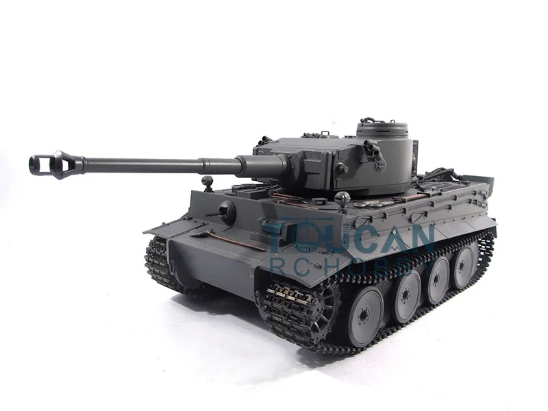 Металл Мато 1/16 Тигр I RC РТР Танк модель инфракрасная версия отдача ствола серый цвет 1220 TH00651