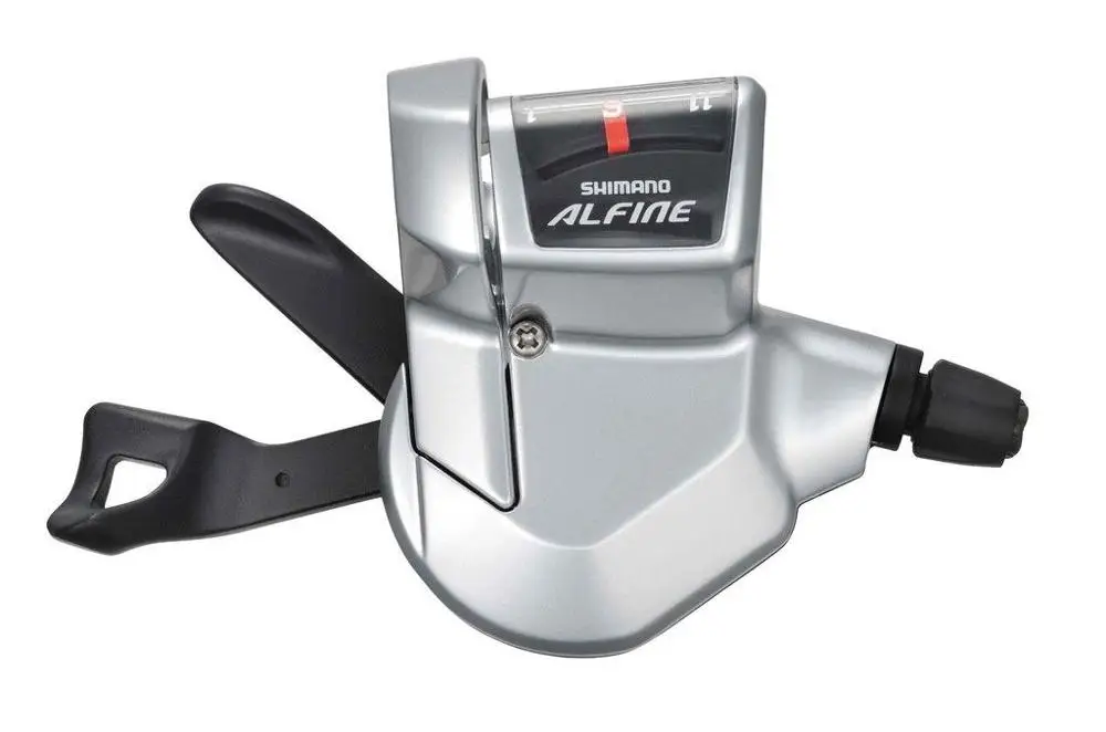 Siver Shimano ALFINE SL-S700 черный/серебристый рычаг переключения передач для велосипеда(только правый рычаг - Цвет: Siver