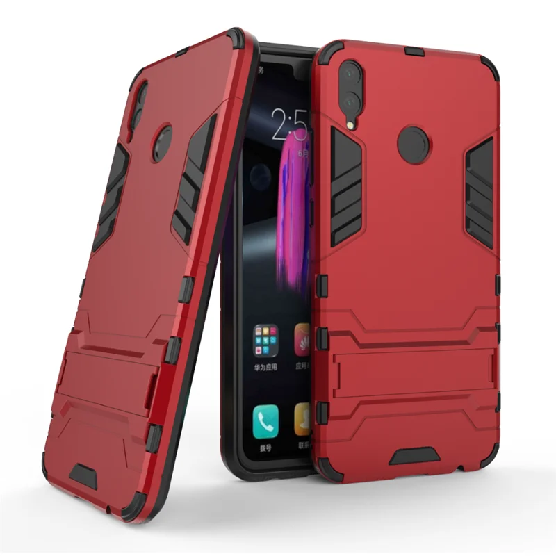 Чехол Coque для Honor 8X, чехлы для huawei Honor 8X, силиконовая твердая пластмассовая броня, оригинальная Роскошная Противоударная подставка