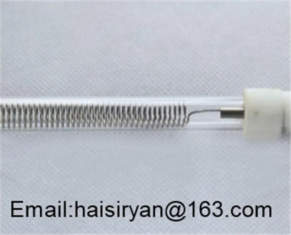 安い 赤外線ランプゴールドリフレクターツインチューブ赤外線ランプヒーターハロゲン電球ツインスパイラル