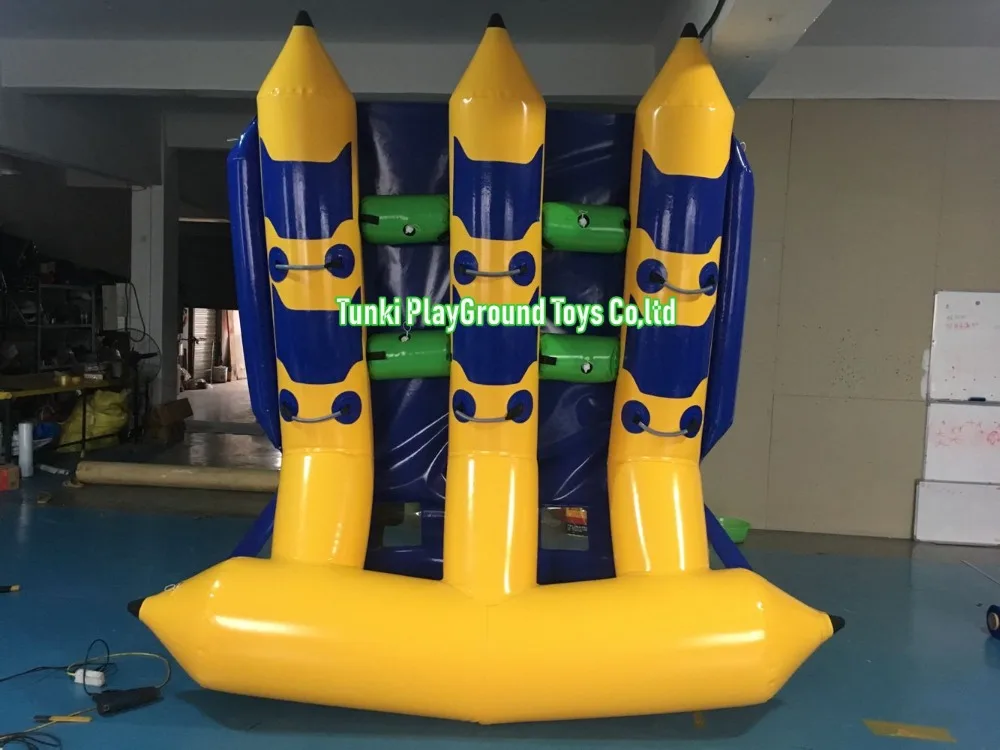 6 мест качество воды Повседневная лодка банан надувная штурмовые лодки раффлинг