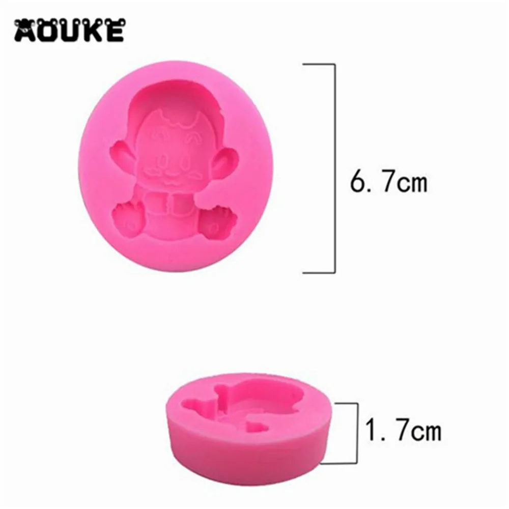 DIY Инструменты для украшения торта милые животные обезьяна малыш шоколад жидкий