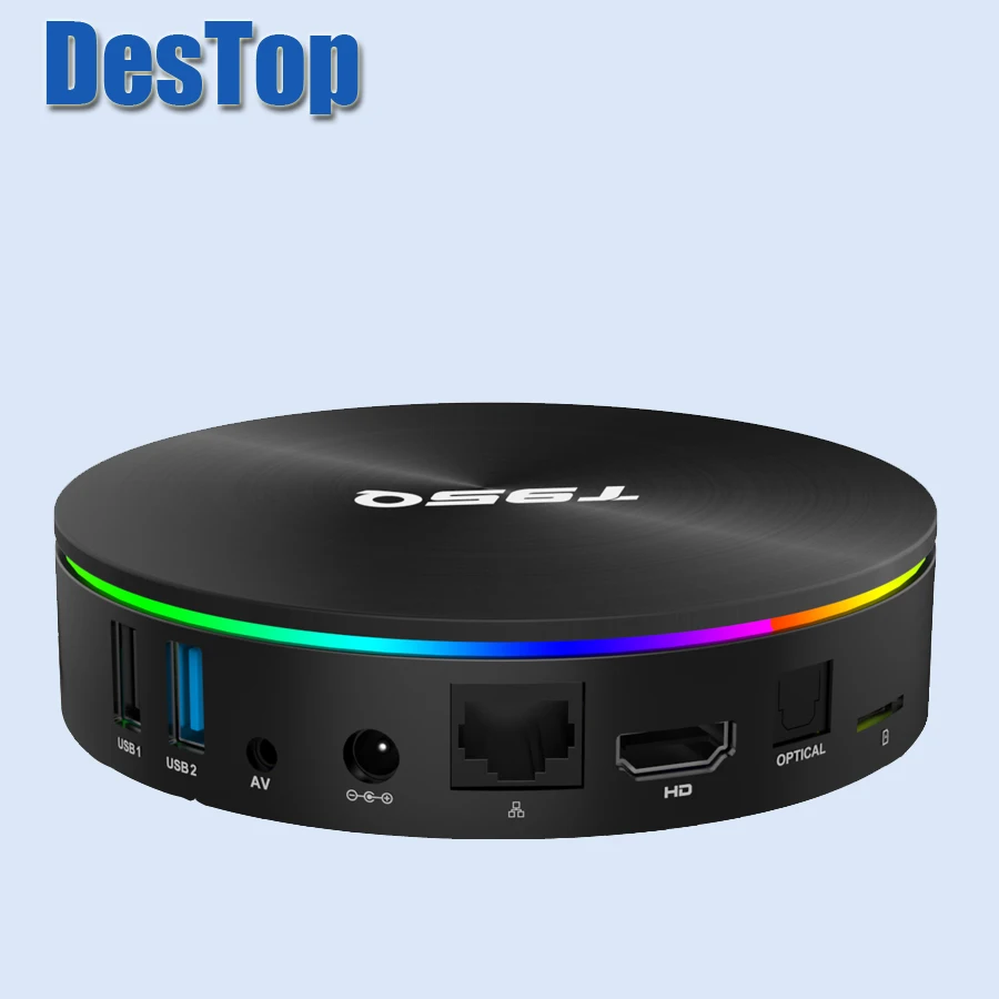 ТВ приставка T95Q 4 ГБ 64 Android 9 0 DDR3 Amlogic S905X2 четырехъядерный 2 ГГц и 5 Двойной Wi Fi BT4.1 100 м