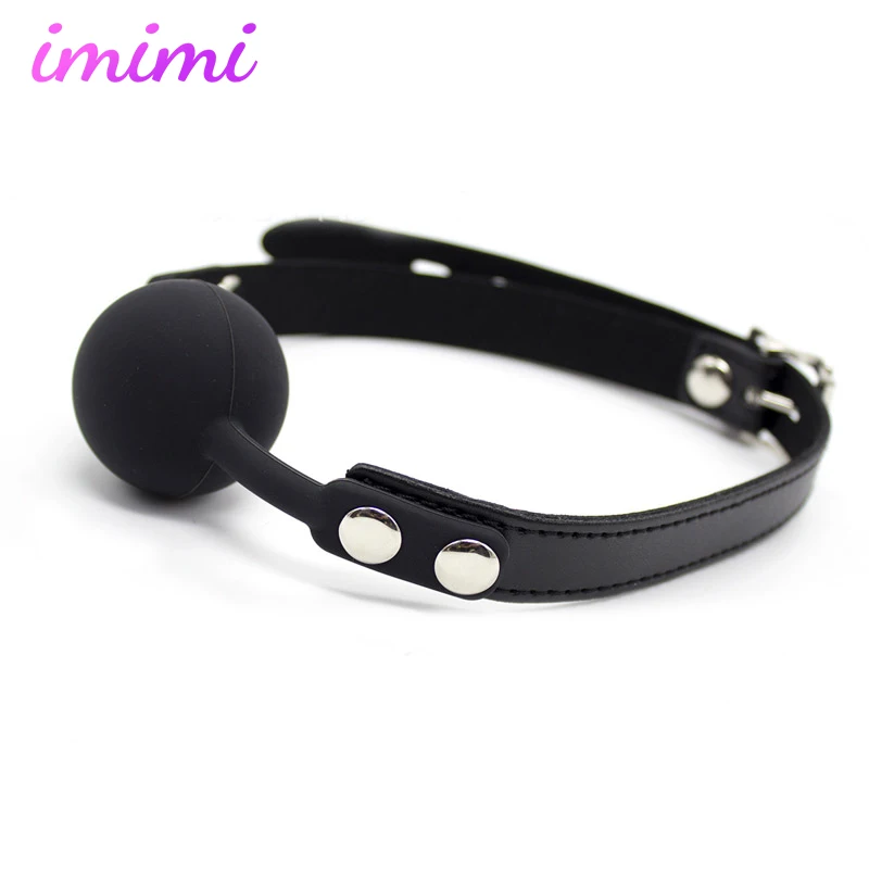 БДСМ для взрослых раб игра бондаж силиконовый мяч кляп Эротическая оральная