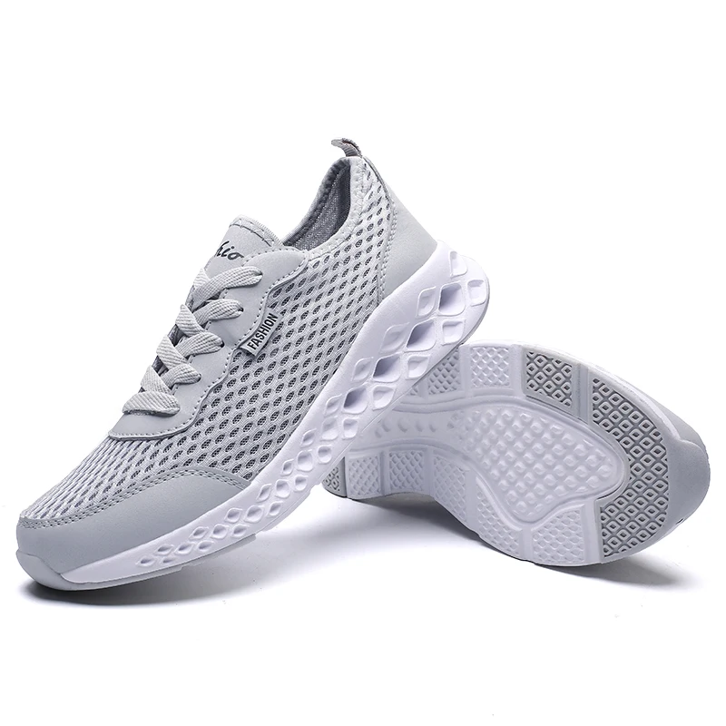 Мужская повседневная обувь из сетчатого материала на весну-лето 2019 Новая Модная