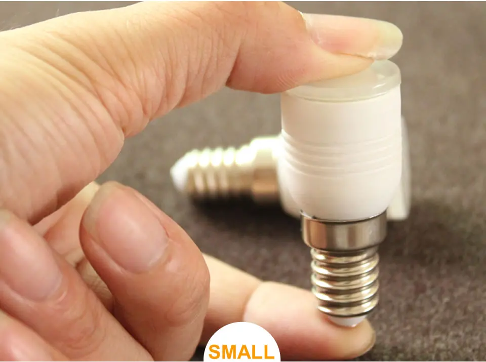 E14 Светодиодная лампа 5 Вт 7 Вт SMD5730, светодиодный светильник, маленький керамический Кристальный светильник, Теплый Холодный белый переменный ток 110 В 220 в 240 в, Светодиодный точечный светильник