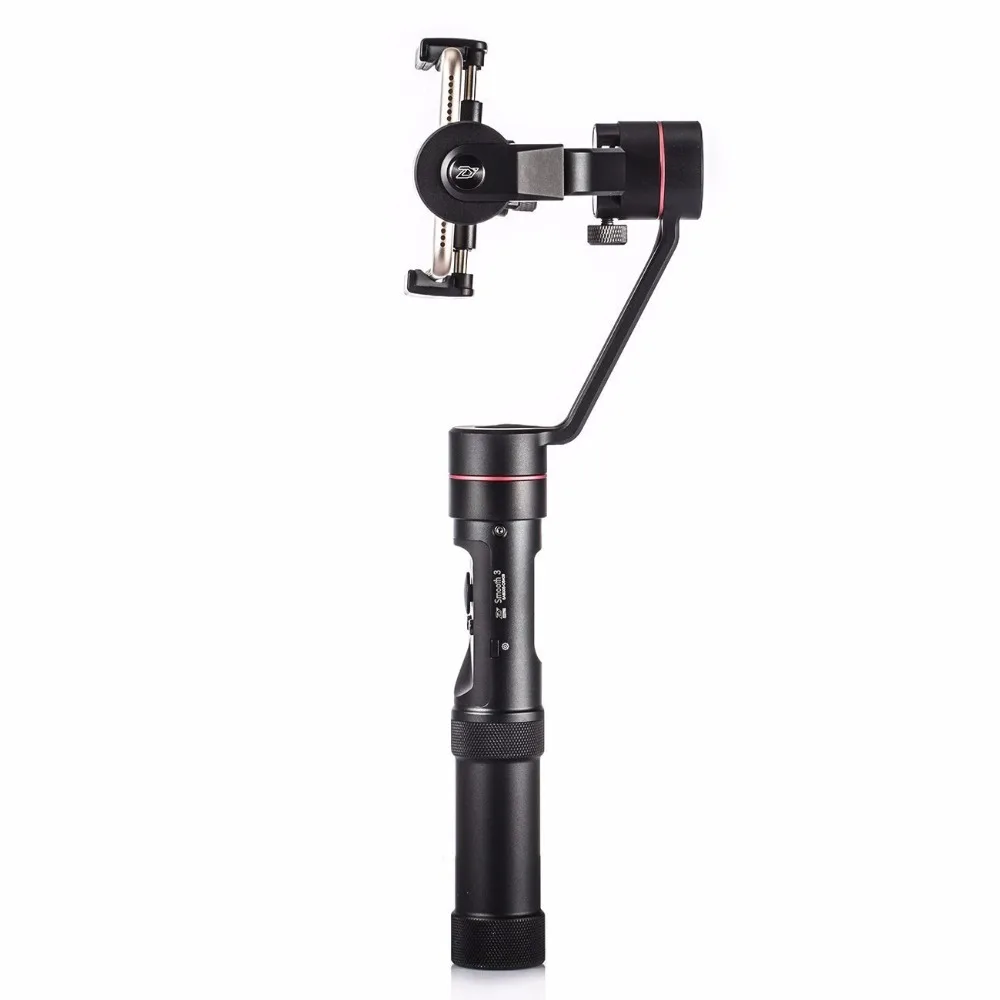 Zhiyun Smooth III Smooth 3 оси ручной карданный Крепление камеры для смартфонов, таких как iPhone 7,6 Plus, 6, 5S, 5C, samsung S6, S5, S4