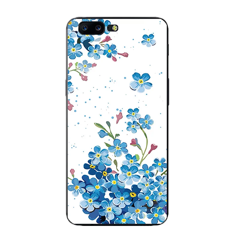 For OnePlus 5 Soft TPU Shell One Plus 3 3T Phone Case DIY Custom 5.5 Inch 2 Fundas Retro Flowers Printing Coque |